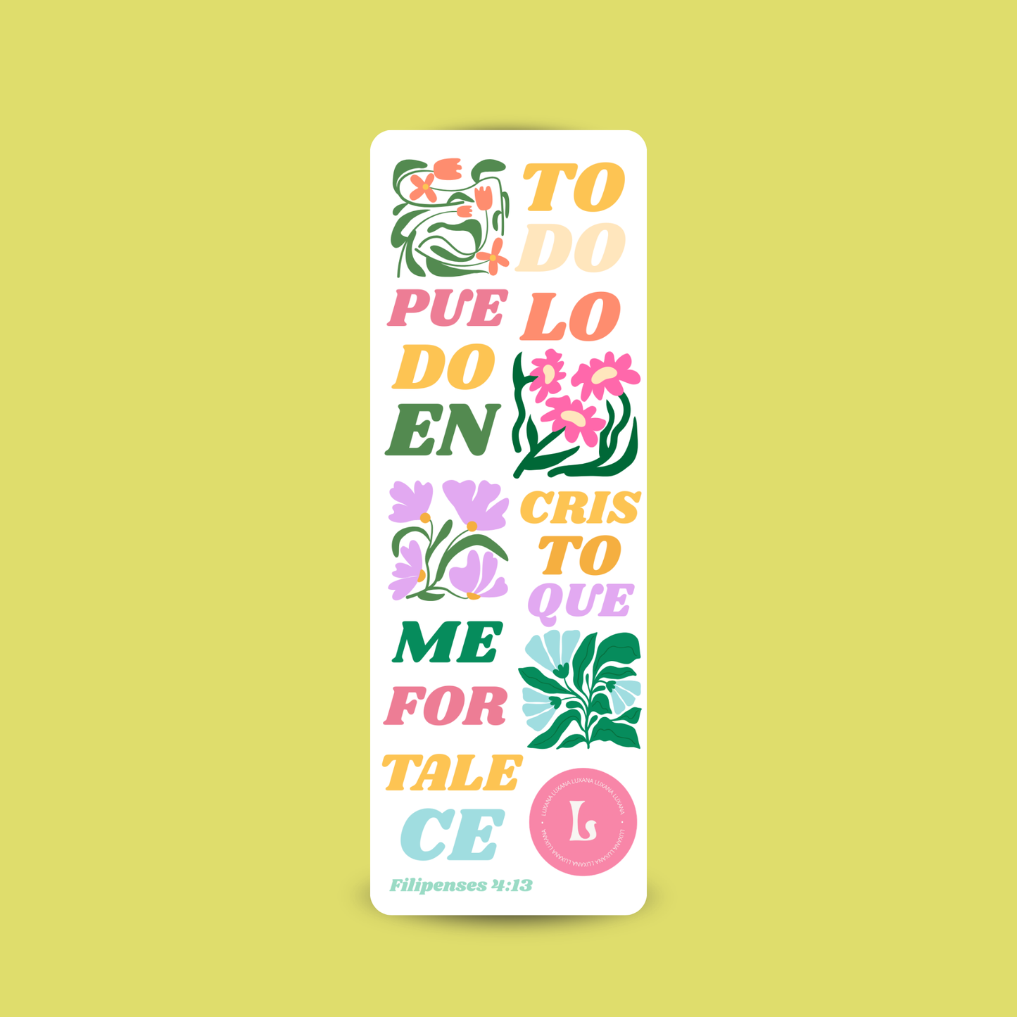 Bookmark - Filipenses 4:13