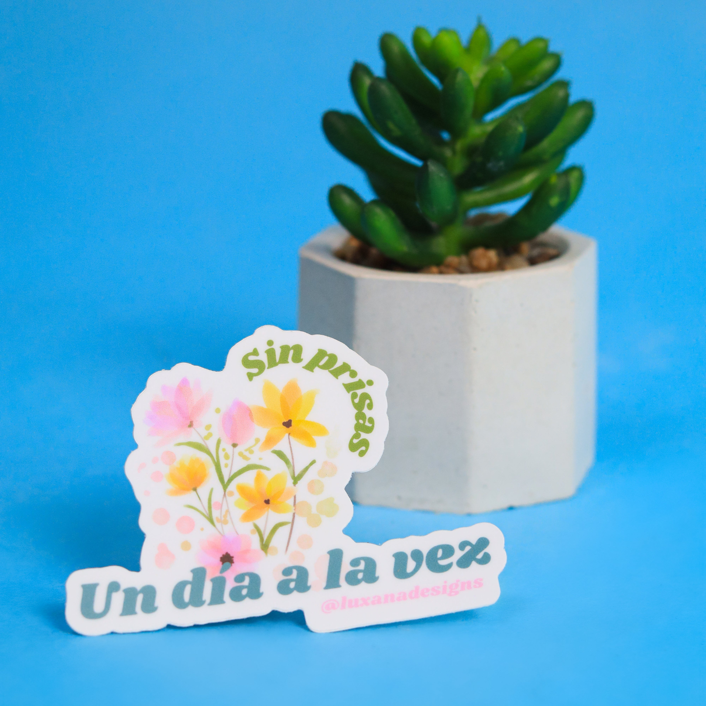 Sticker Un día a la vez