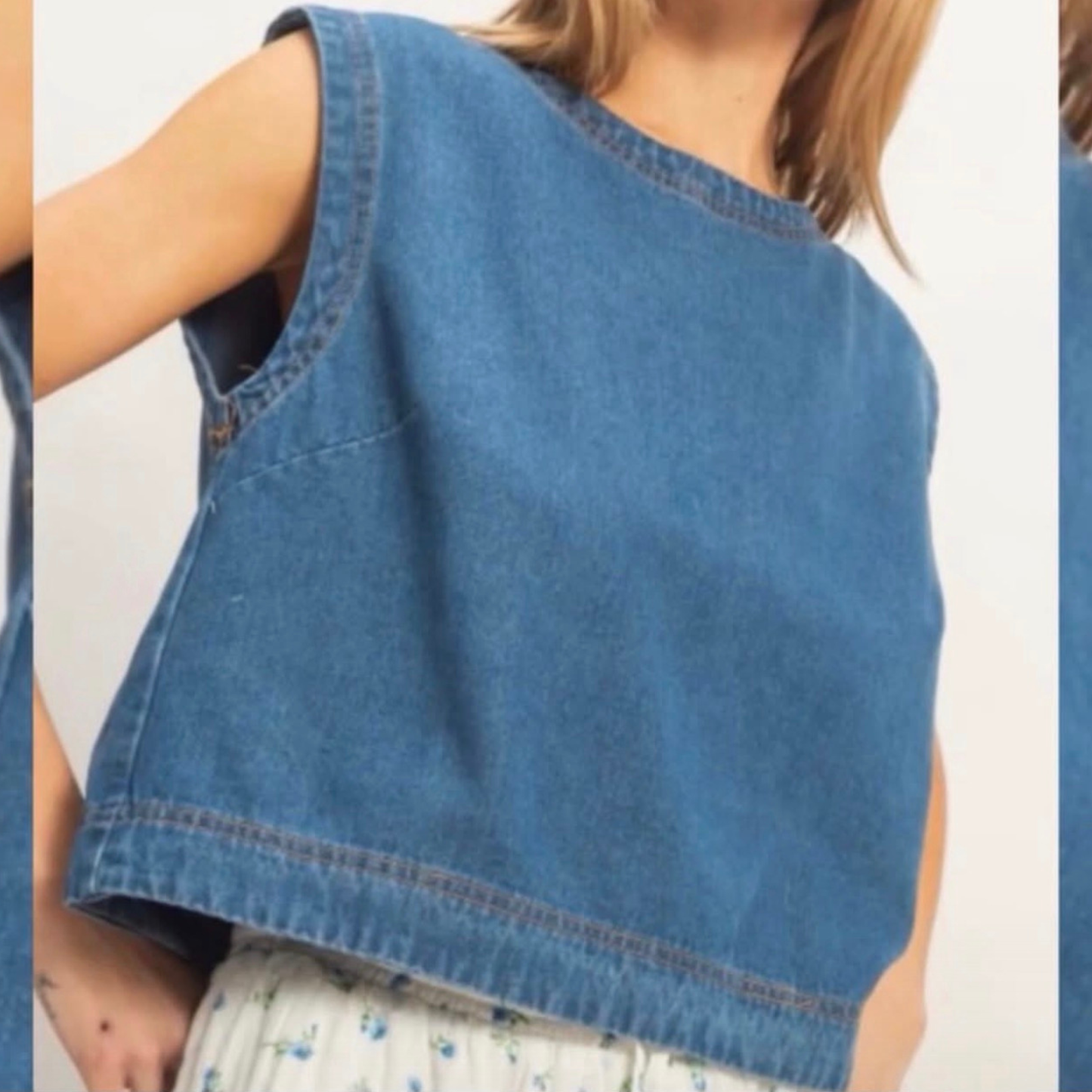 Denim Top